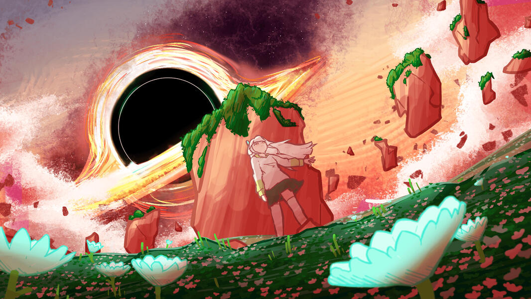 Cover art for aerokii's "evergarden"